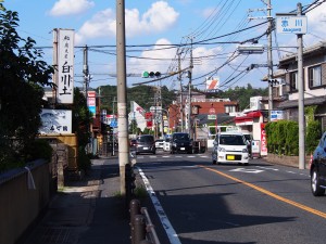 赤川（南郷方面から）